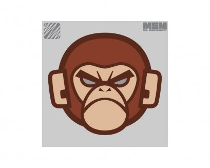 MSM Logo Patch - Monkey Head
